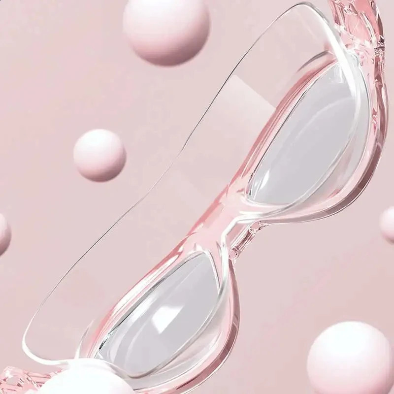 Swimming Goggles Large Frame Mens Womens Teenagers Fresh Pink Swimming Gear HD Waterproof Anti-fog Swimming Goggles 250411