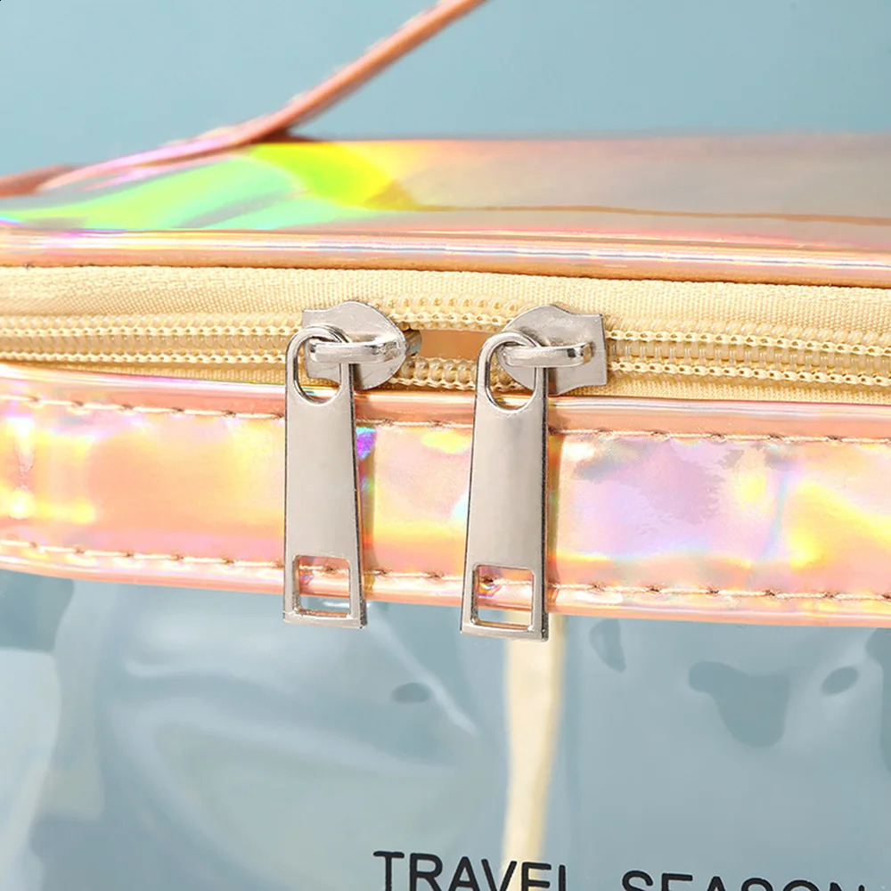 High quality transparent makeup bag transparent makeup bag for travel or daily use waterproof beach bag sunscreen and skincare store 250410
