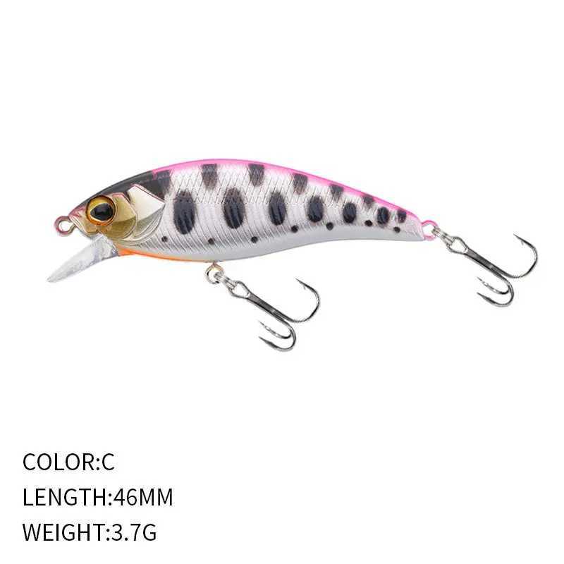 Sinking method fishing lure Mino 46mm/3.7g artificial bait hard bait lure plastic fake bait simulation lure Z250411