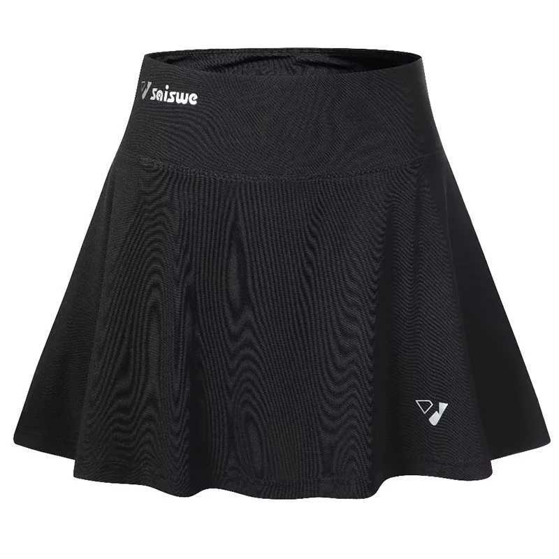 Womens Tennis Culottes Sports Skirt with Skorts Badminton Table Tennis Skorts Breathable Leak proof Yoga Golf Jogging Skirt Y250412