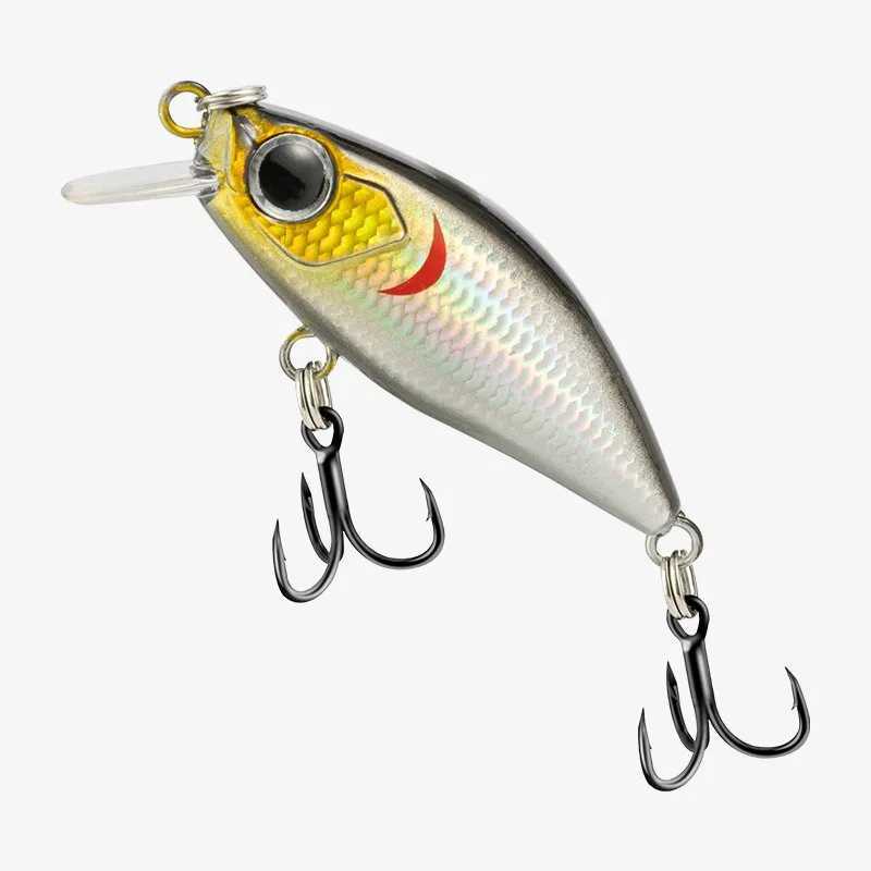 1Pcs Crankbait Minnow Fishing Lure 50mm 4.5g Wobblers Artificial Hard Bait Sinking Sea Bass Lure Plastic Fish Fishing Tackle Z250411