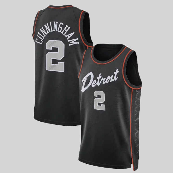 2 Cade Cunningham 2025 City Connect 9 Thompson Personalized Custom Basketball jersey Schroder Jersey Malik Beasley Duren