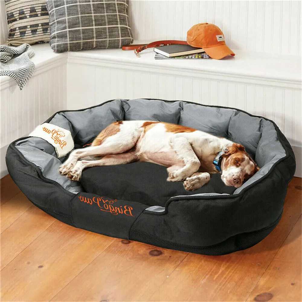 Waterproof XXL XL orthodontic sofa dog bed pet mat dog house washable pet dog basket mat detachable fr small medium large dog X250412
