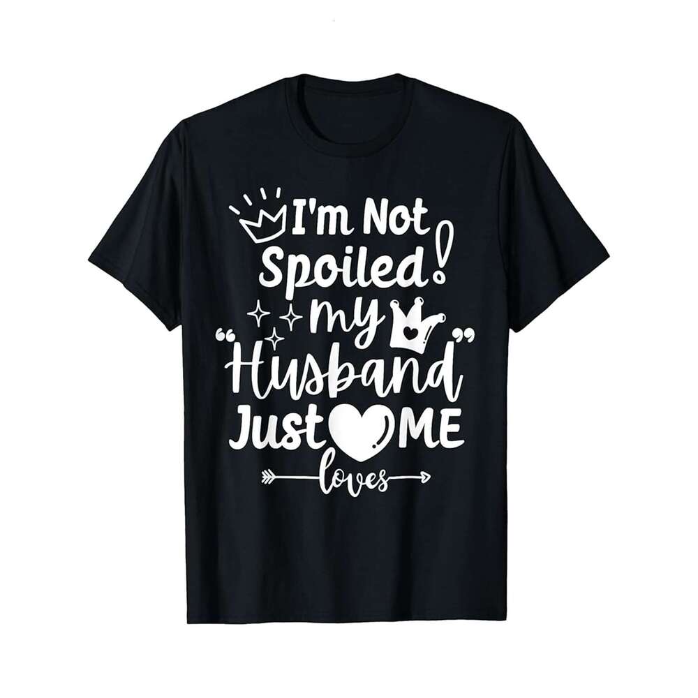 Designer T shirt Im Not Spoiled My Nana Just Loves Me My Granddaughter Girls - 220g T shits