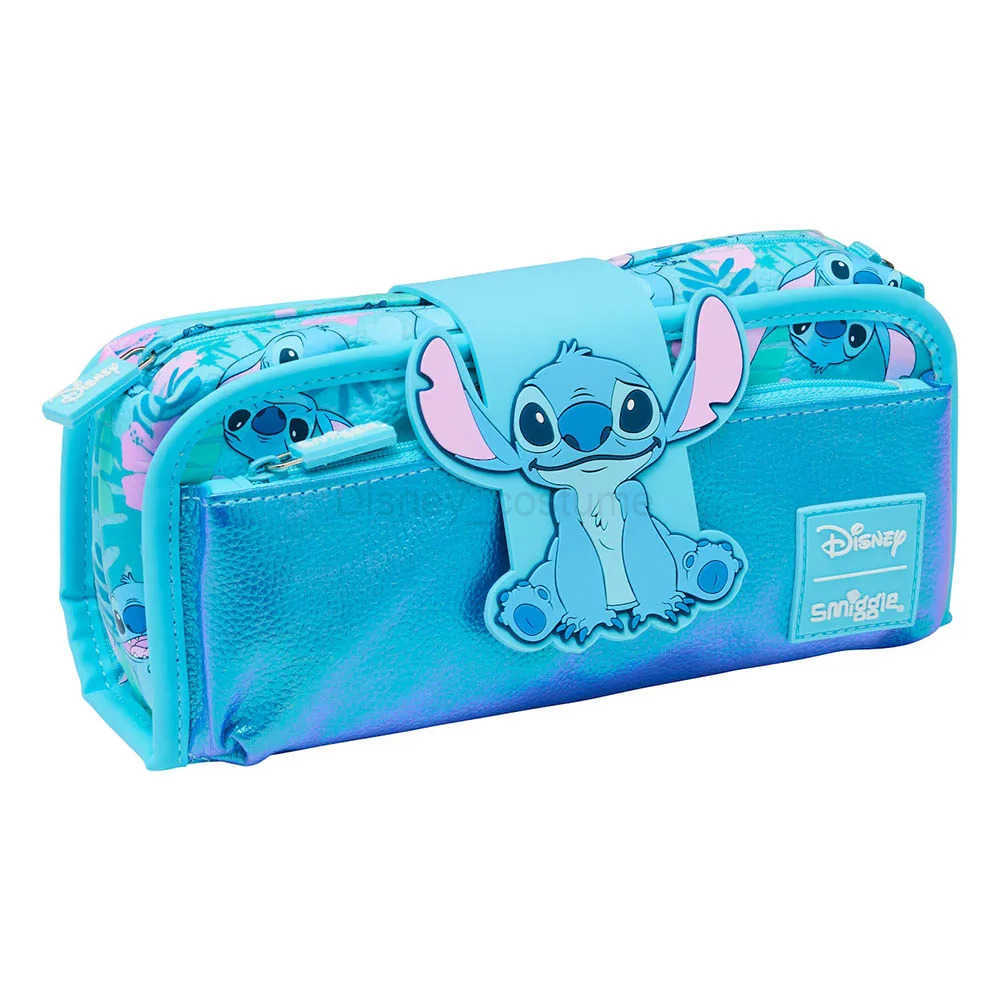 Disney Stitch Australian Smiggle ChildrenS Learning Stationery Backpack Lunch Bag Pencil Box Water Cup Anime Backpack Gift X250412
