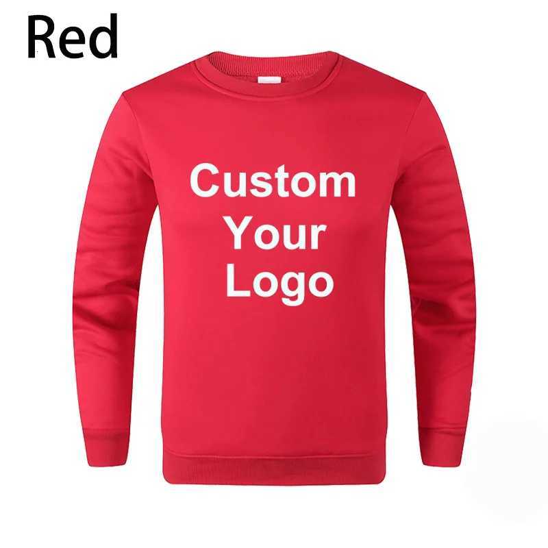 POD customization New Unisex Hatless Sweatshirt Customize Your Crew Neck Sweater Fashion Mens Womens Casual SweaterT251112