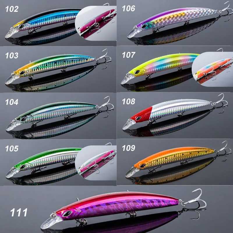 NOEBY Floating Minnow Fishing Lure 130mm 23g Long Casting Wobblers Artificial Hard Bait for Sea Bass Saltwater Fishing Tackle Z250411