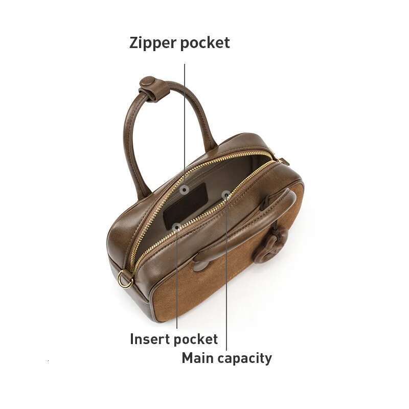 LA FESTIN Original Brand 2025 New Handbag Women Fashion Designer Shoulder Crossbody Lady Leather Classic Retro Bag