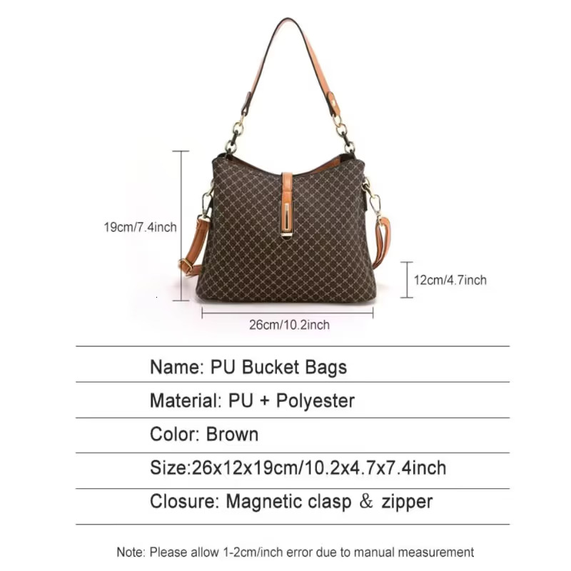 Quality New Leather Handbags High Capacity Advanced Sense Female Long Strap Shoulder Bag
