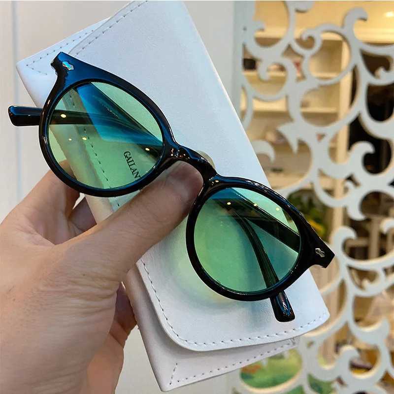 OIMG NEW Women Sunglasses Fashion Big Round Sun Glasses for Female Oversized Shades Vintage Jelly Color Pink Sunglass UV400C250411
