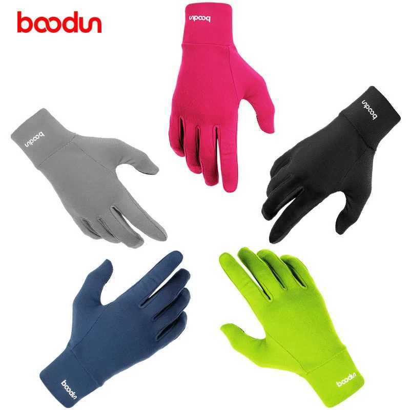 Boodun Riding Gloves for Anti-Slip Full Finger Outdoor Winter Bike Riding Gloves Touch Screen Bicycle Gloves Fishing GlovesC250412
