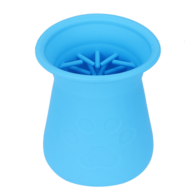 Cross border hot selling pet silicone foot washing cup, dog foot washing device, pet paw cleaning tool, foot cleaning cup massager