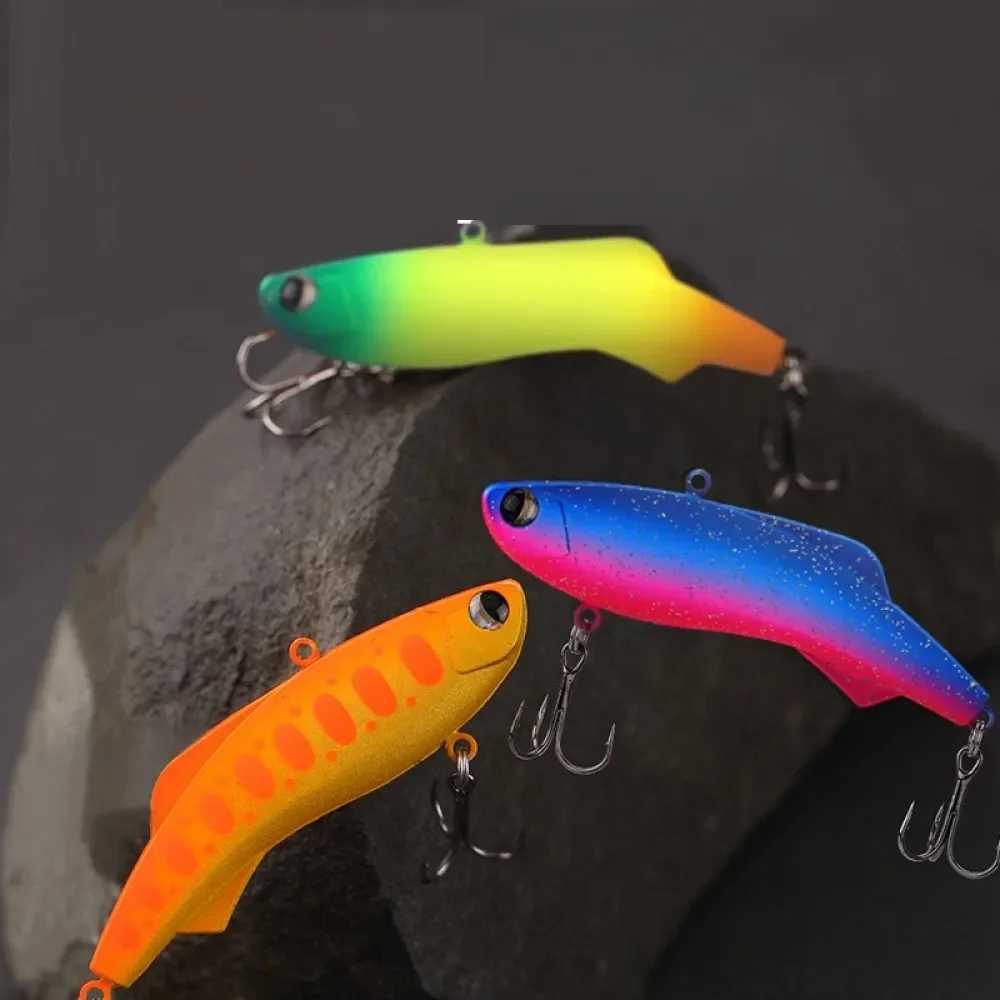 Ice fishing lure 2023 Silicone Rattlin lures Madness Shiriten Vib 73/83/93 Spinning fishingWinter fishing For pike zander perch Z250411