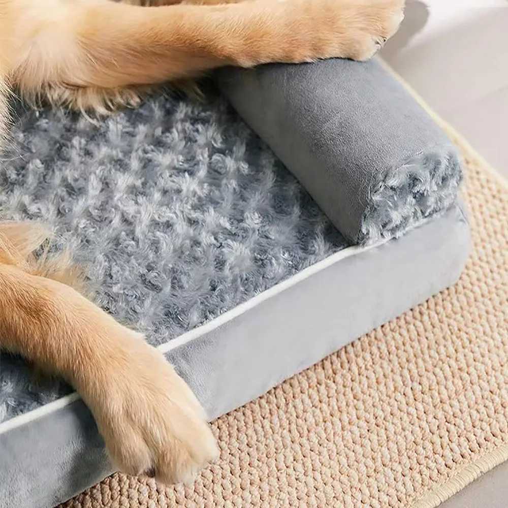 Luxury Dog Cat Pet Bed Mat Dog Accessories Cat Nest Blanket All Season Universal Machine Washable Bed for Medium Large Dog Puppy X250412