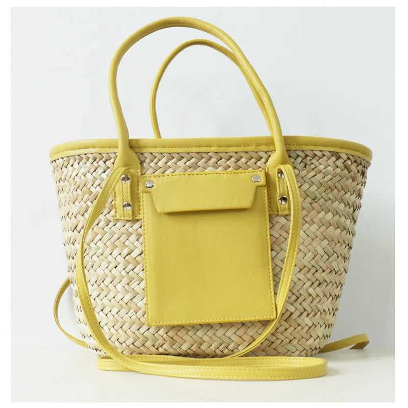 Novice held cross water grass woven bag vine womens portable beach cross bag shopping bagXJ250412