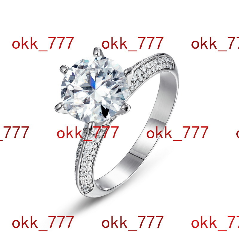 KACY Custom Fine Jewelry GRA VVS Diamond Wedding Ring Woman Engagement Moissanite Ring for Women