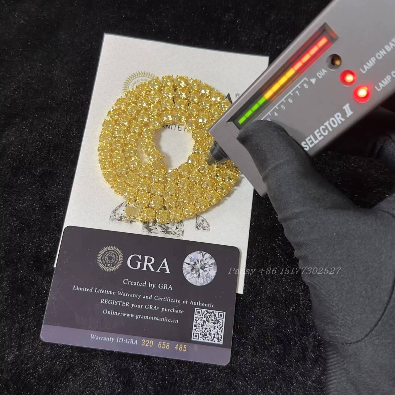 Discount Tennis Bracelet White Gold Yellow Gold Rose Gold Color S925 Silver 3mm 5mm 65mm Moissanite Tennis Chain Bracelet