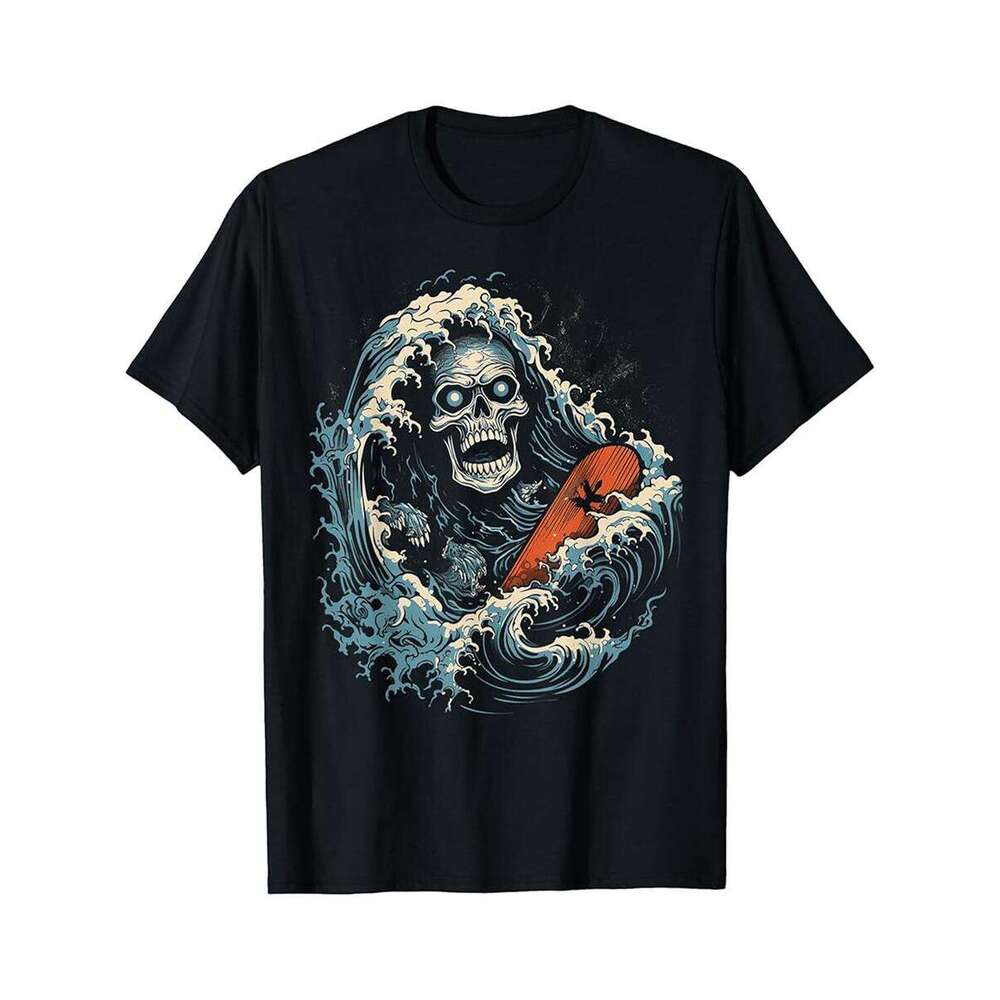 Designer T shirt Sketching Halloween Custom Graphic Tees for Men Men - 220g T shits
