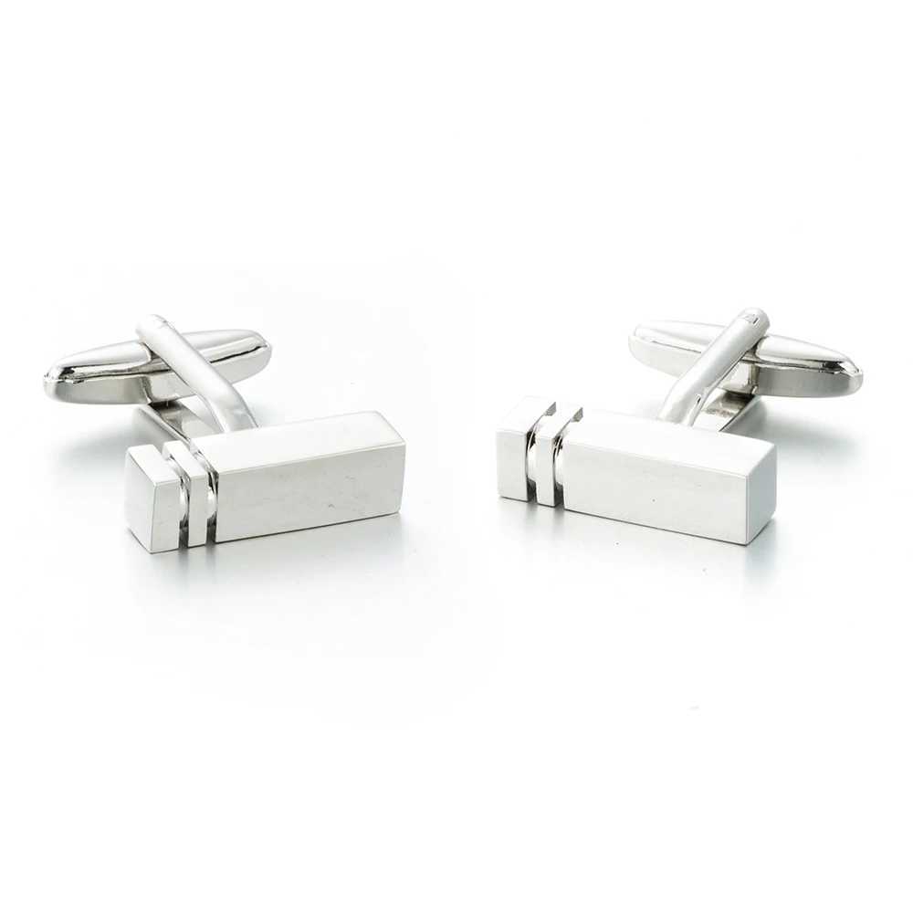 Valgulas new top luxury brand cufflinks set shirt Bonito Gemelos designer rectangular button cufflinks 373T250412