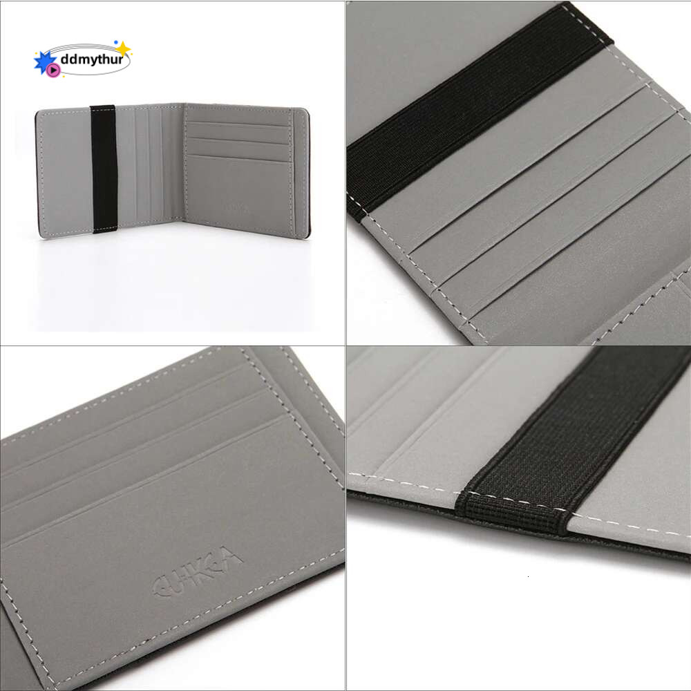 Credit Minimalist Card Holder Slim Wallet Rfid Blocking Men Secure Faux Leather Bag Wallets ddmythur