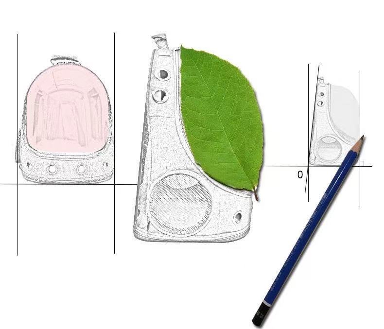 Cat Backpack Carrier: Clear Carrier Shoulder Bag, Comfortable Travel, Space Capsule Design, Portable Pet Supplies Free shipping