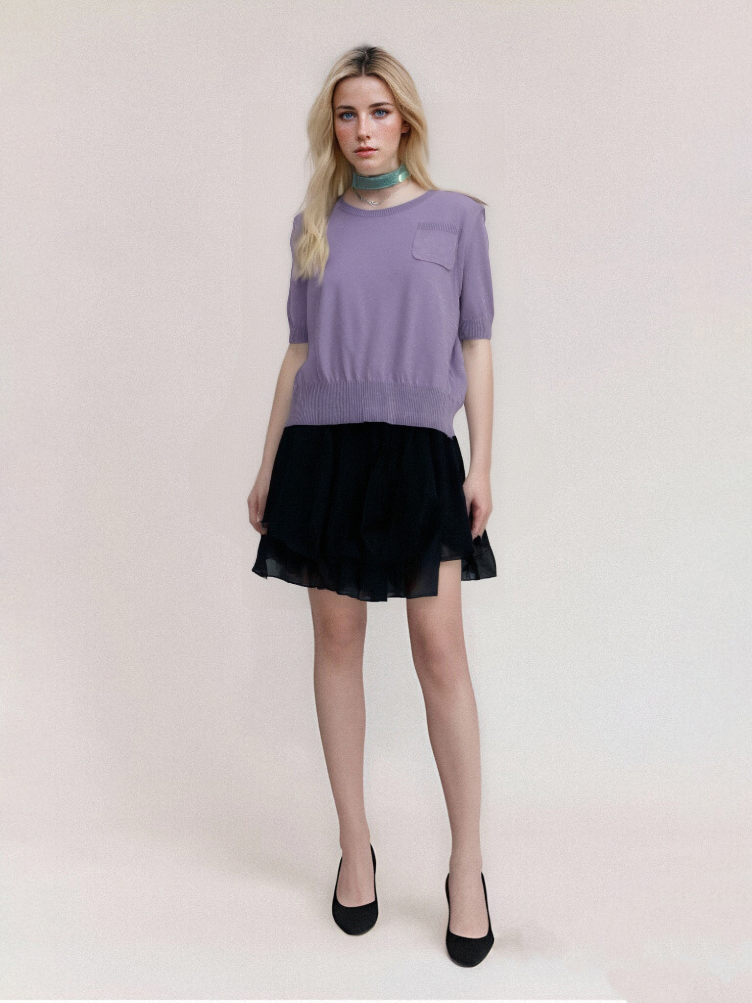 Stylish Women's Round Collar Shirts Versatile Design Ideal for Any Occasion