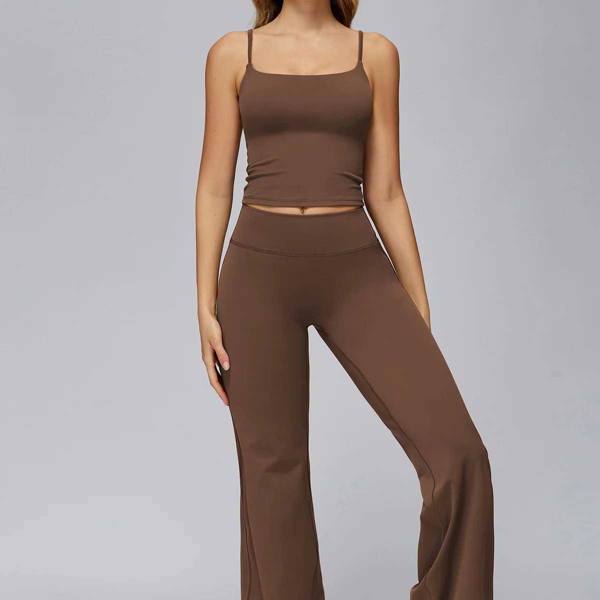 New yoga set 2 pieces gym set Women Long Sleeve Sports Shirts Sports Bra Leggings Suit Fitness Running Workout Suits Tracksuit J251112