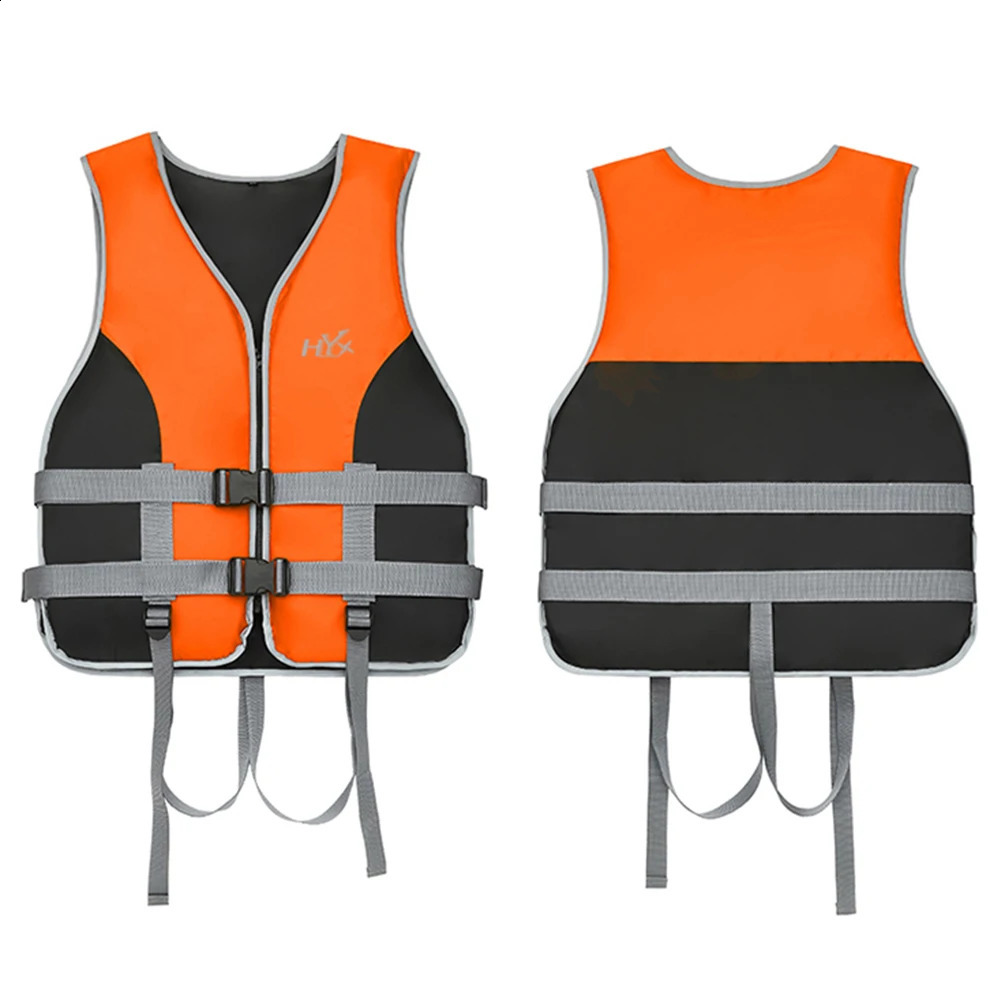 Neoprene Life Jacket for Adult Children Water Sport Buoyancy Jacket Life Vest Swimming Boating Skiing Driving Vest Drift 250411