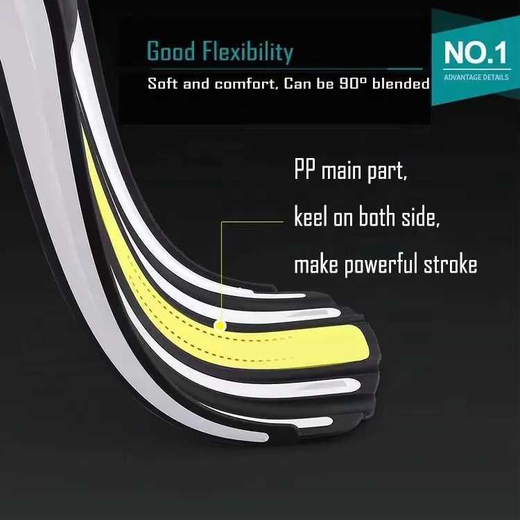 New type of scuba diving stainless steel spring fin with fins adult swimming shoes silicone long inflatable single fin diving flip coverY250412