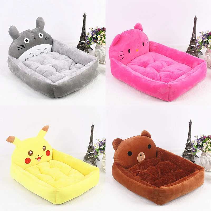 Warm dog and cat bed sofa for winter washable cartoon pet bed suitable for dogs cats Yorkshire and Carten Kenis pet product accessories X250412