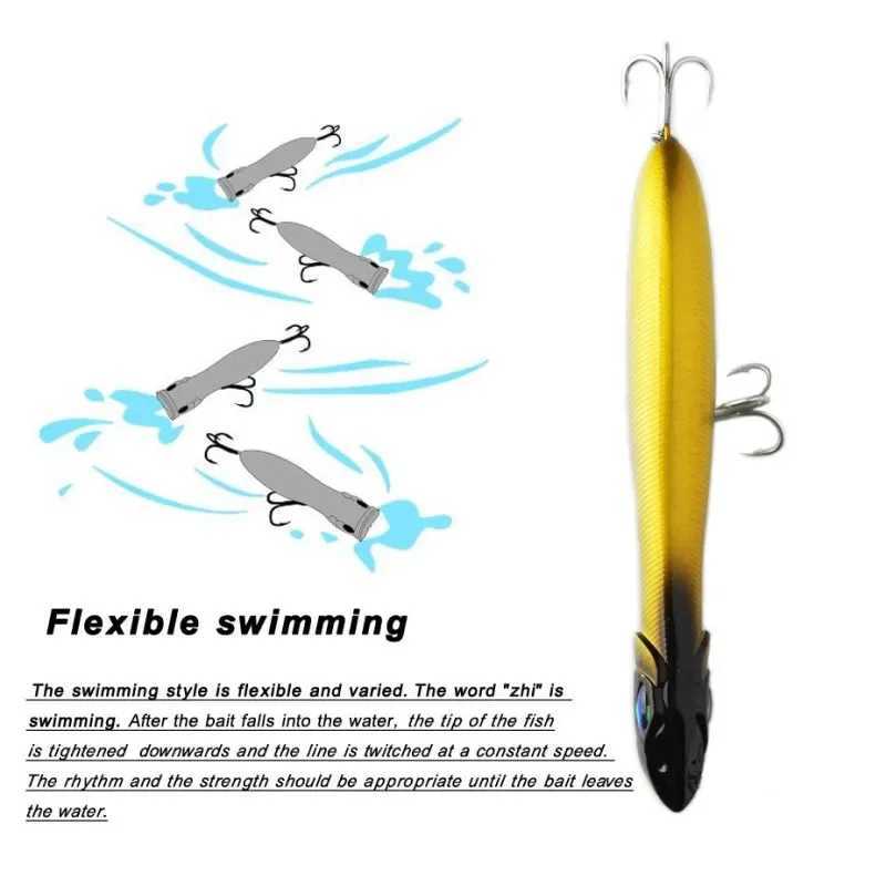 TEKNIK Popper Fishing Lure 100mm 140mm patchinco Floating Wobblers Artificial Hard Bait Patchinko 100 leurre de surface lures Z250411