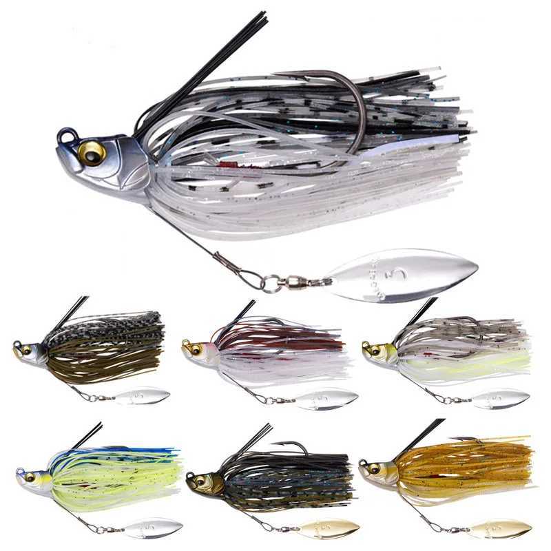 13.5G Spinner Bait Bass Jig Chatter Bait Fishing Lure Chatterbait Fishing Kit Wobblers for Bass Fishing Tackle Fishing Spoon Z250411
