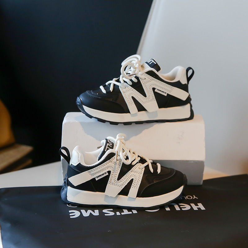 Children Shoes Girls Boys Sneakers Running Anti slip Soft Bottom Comfortable Kidszworld Kids Toddler Casual Sport White Shoes Trainers Sizes 26 - 37 K