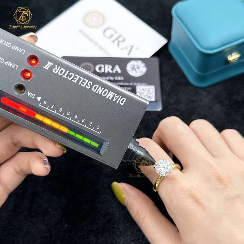 Classic Style 4 Claw Engagement Wedding 14K/18K Solid Yellow Gold 3CT/9MM 3.5CT/9.5MM Solitaire Gemstone Gifts Parties