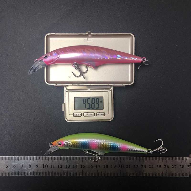 Heavyweight Sinking Minnow Fishing Lures 120mm 45g Long Casting Artificial Hard Bait Saltwater Trout Bass Wobblers for Pike Z250411