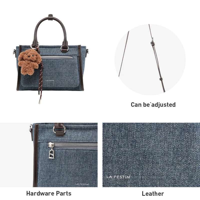 LA FESTIN Original Handbag Women Shoulder Crossbody New Trend Designer Bag Office Package