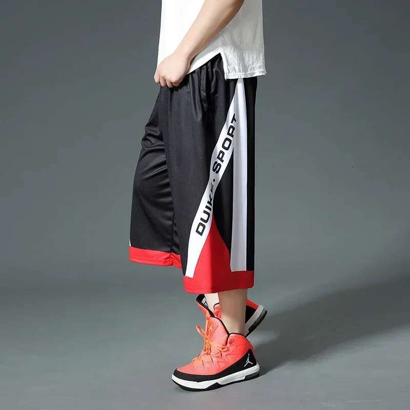 new arrival fashion Summer basketball outerwear men's loose and thin style shorts plus size XL 2XL 3XL 4XL 5XL 6XL 7XL