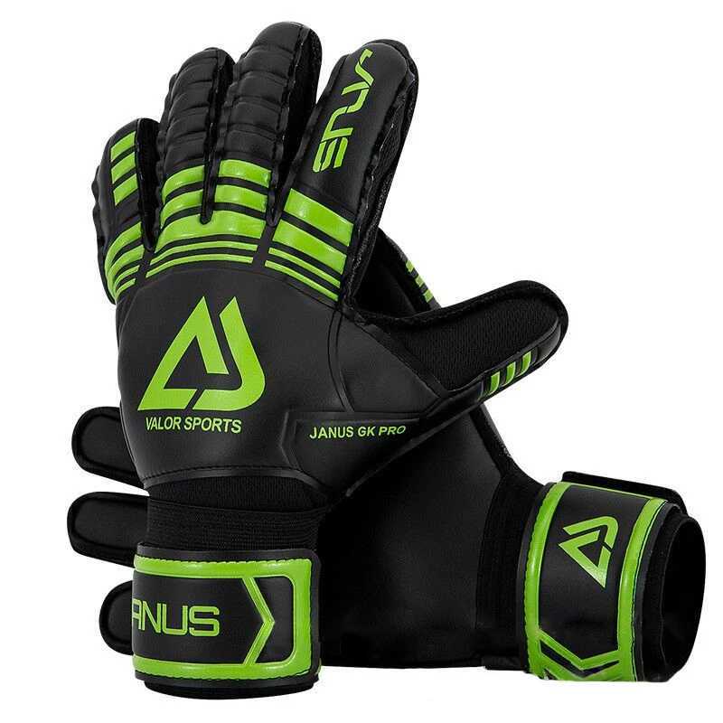 Full latex professional goalkeeper gloves football goal keeper anti-slip finger guard goalie soccer glove sports safetyW251112