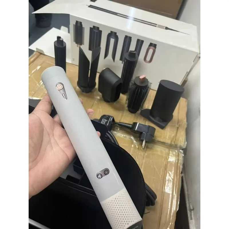 2025 hs09 Professional Multi Styler Travel Hair Dryer Hot Air Brush Hair Straightener Curling Wand-All-in-One Hair Styler W251111