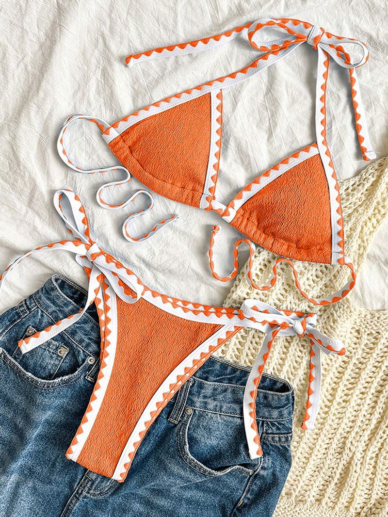 Women's Clothing Bikini Two Piece Set With Fashionable And Sexy Swimwear