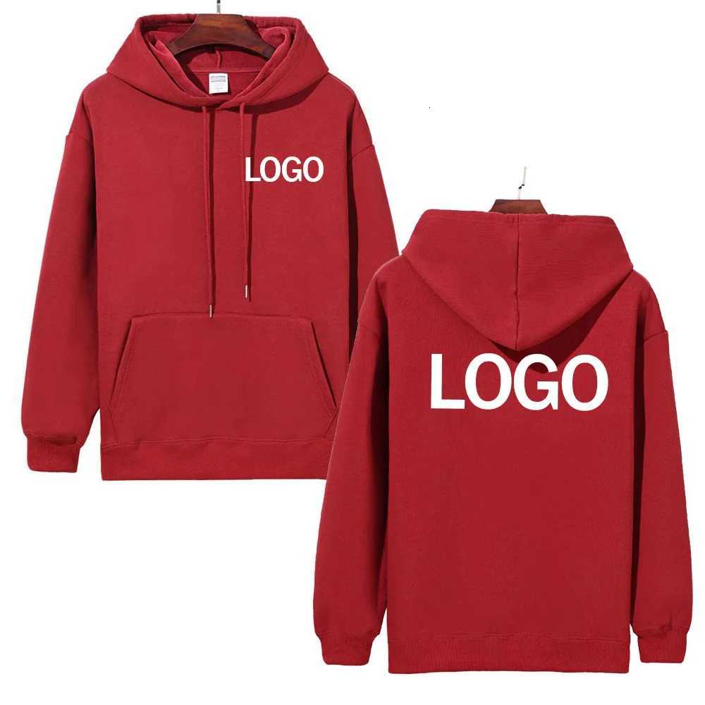 POD customization Heavy mens and womens autumn and winter sweatshirts 500g velvet warm hoodies customise your casual fashion sweatshirtsT251112