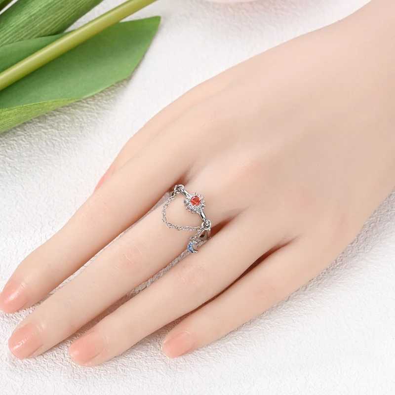 Adjustable ring 925 sterling silver shell pearl feather open ring womens original engagement jewelryXJ250412