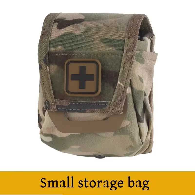 Outdoor multifunctional waist bag MOLLE first aid kit portable survival kit accessory bag camouflage training kit Z250411