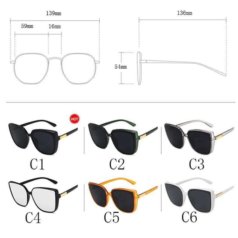 Fashion Classic Women Sunglasses Cat Eye Vintage Sun Glasses Men Cateye Sunglasses Female Male Shades UV400 Oculos De Sol Z250411