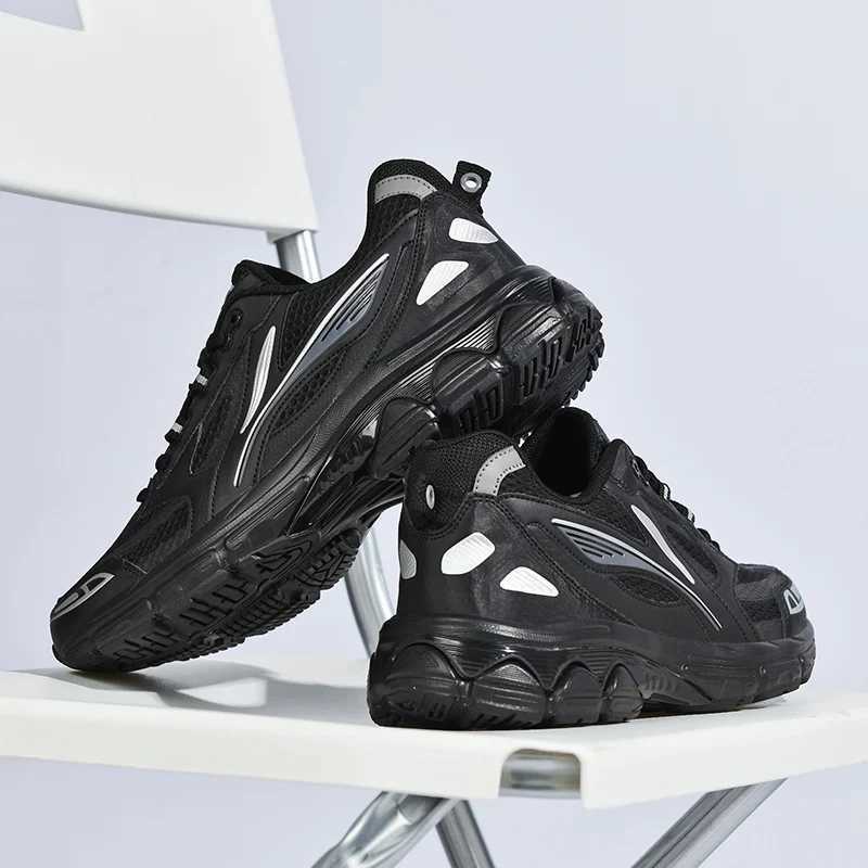 2025 New Men Sports Running Shoes Casual Marathon Breathable Lightweight Wens Cfortable Athletic Nonskid Walking Sneakers Z250411