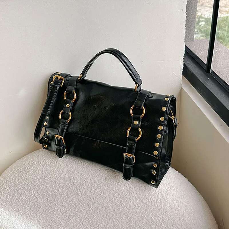 Artificial Leather High Capacity Designer Lady Crossbody Messenger Purse Briefcase Handbags Shoulder Bag
