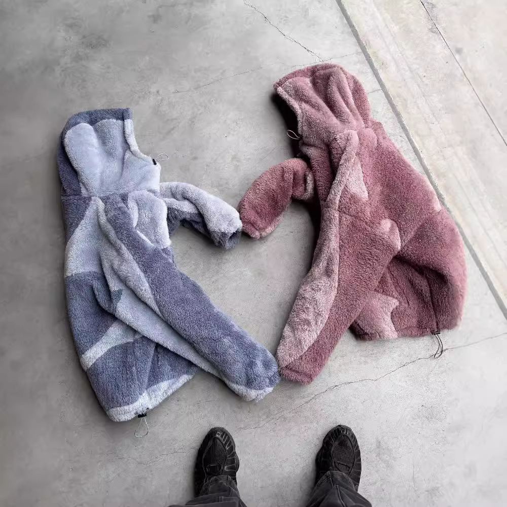 Designer Men's Jackets Autumn And Winter Y2K Men's Thick Coat Furry Warm Simple Not Monotonous In Daily Life Cardigan Zipper Jackets Couple 