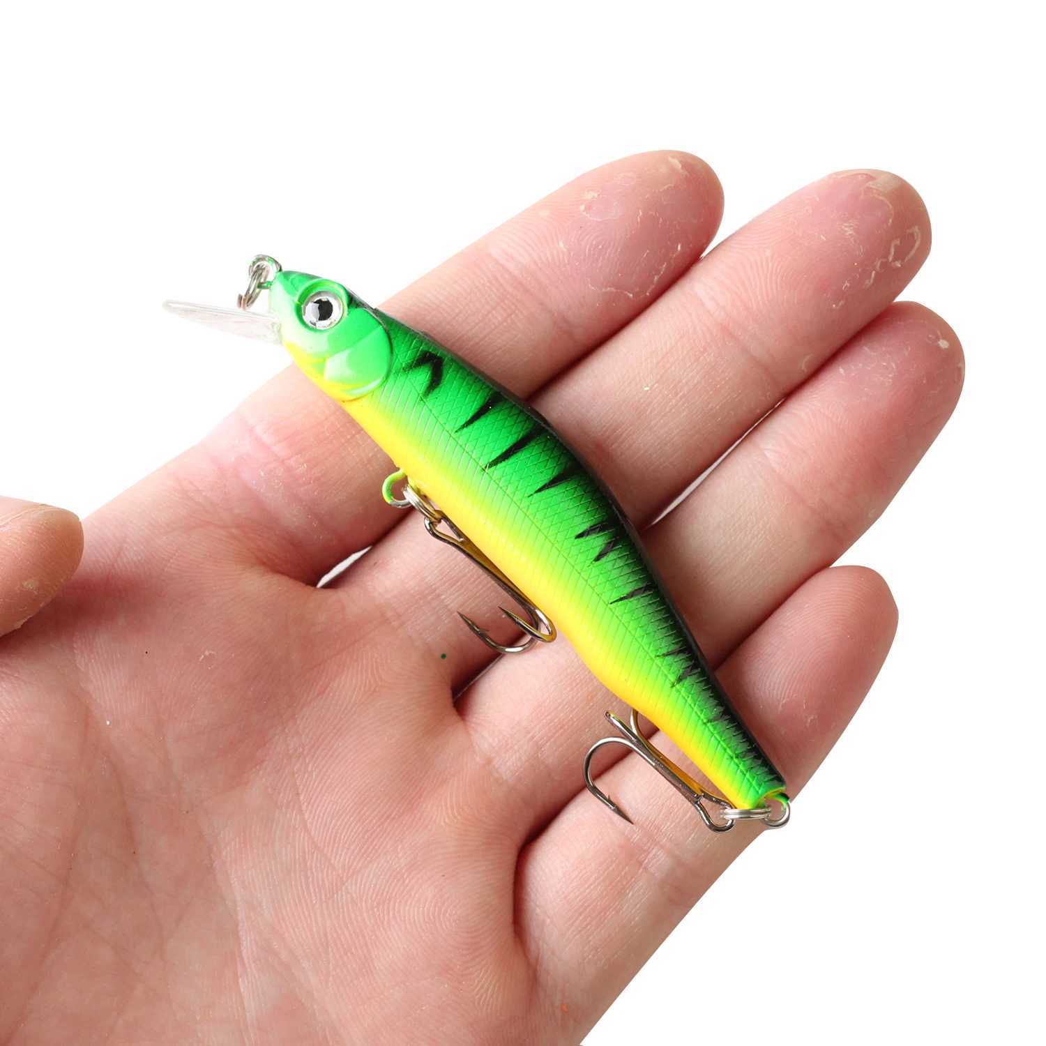 1Pcs Minnow Fishing Lure 90mm 8.4g sinking Far-casting Magnet System Artificial Hard Bait Plastic Wobblers Fishing Tackle Pesca Z250411