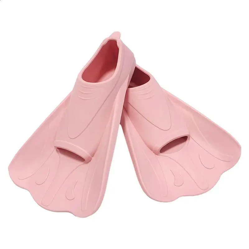 Swim Fins For Children Soft Scuba Diving Snorkeling Flippers For Training Children Swimming Trainin For Boys Girls 250411