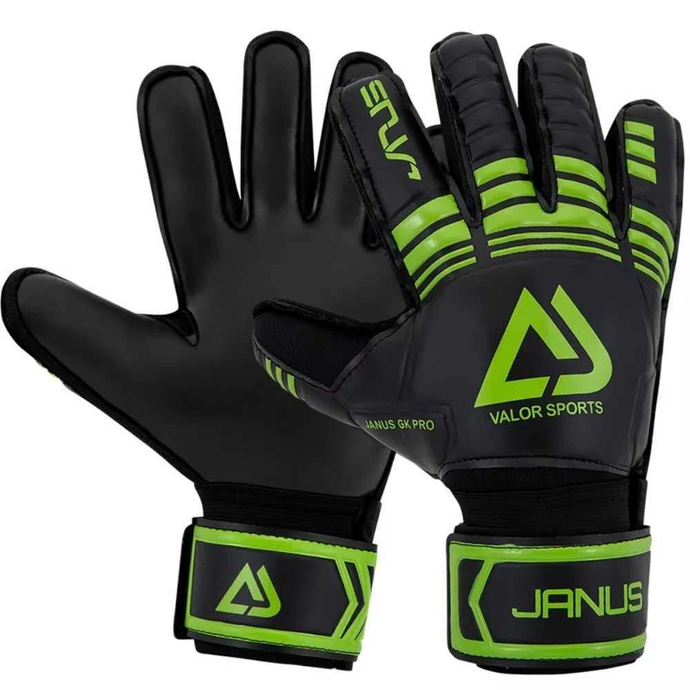 Mens Childrens Adults Professional Goalkeeper Gloves Finger Protection Thick Latex Football Football Goalkeeper Gloves 5-Finger Goalkeeper GlovesXJ250